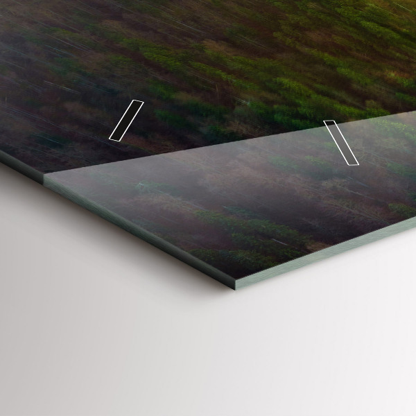 Orologi orizzontali Tramonto sulle montagne