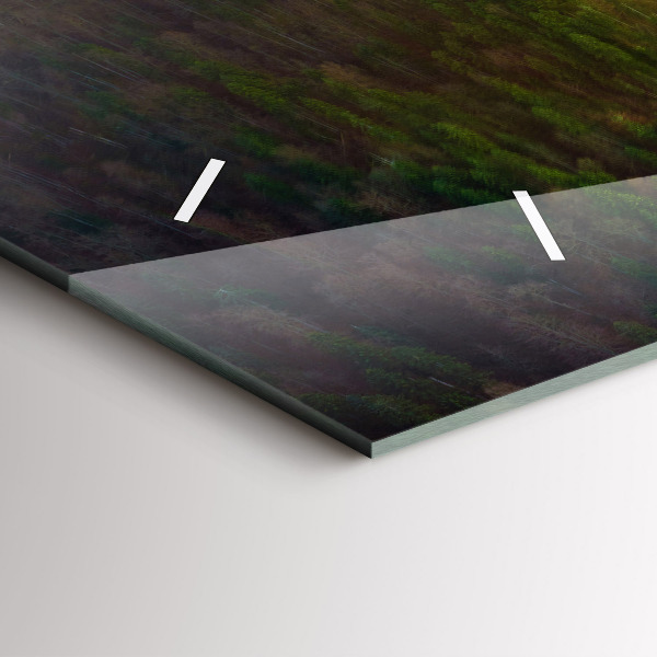 Orologi orizzontali Tramonto sulle montagne