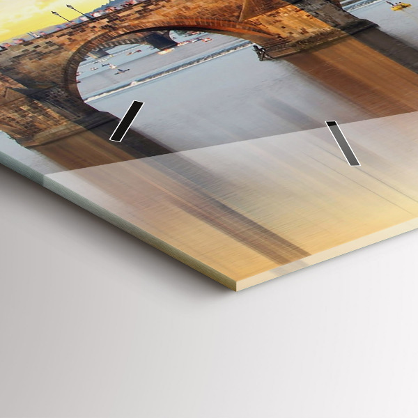 Orologi orizzontali Panorama sul fiume