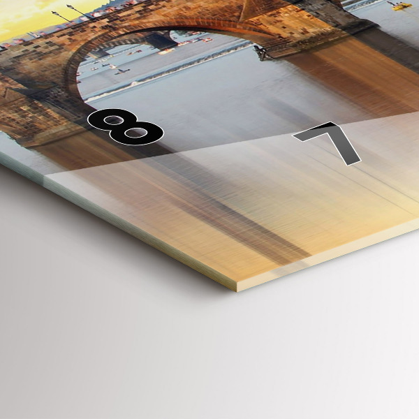 Orologi orizzontali Panorama sul fiume