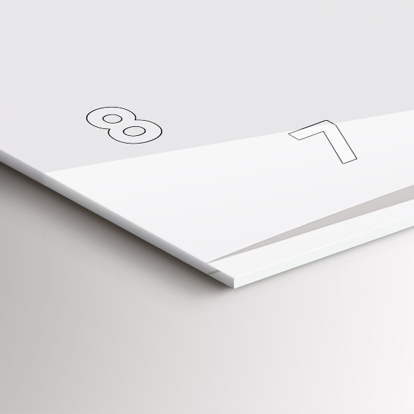 Orologi orizzontali Foglie astratte