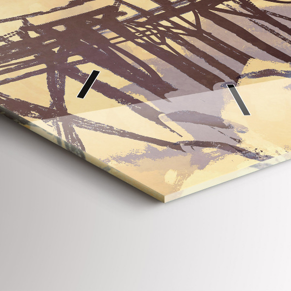 Orologi orizzontali Uomo sul vecchio ponte