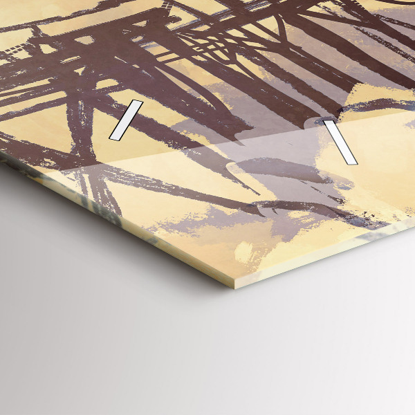 Orologi orizzontali Uomo sul vecchio ponte