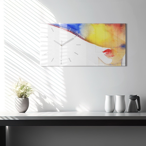 Orologi orizzontali Donna con cappello