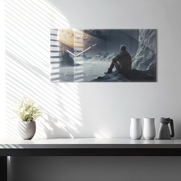 Orologi orizzontali Uomo Spazio Pianeta