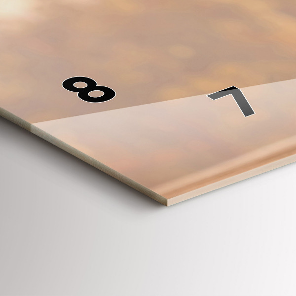 Orologi orizzontali Bottiglie di vino