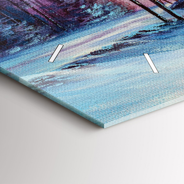 Orologi orizzontali Albero di Natale e ponte