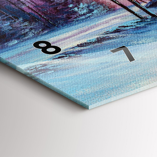 Orologi orizzontali Albero di Natale e ponte