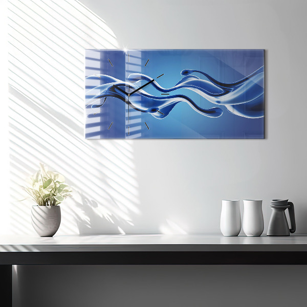 Orologi orizzontali Astrazione liquida