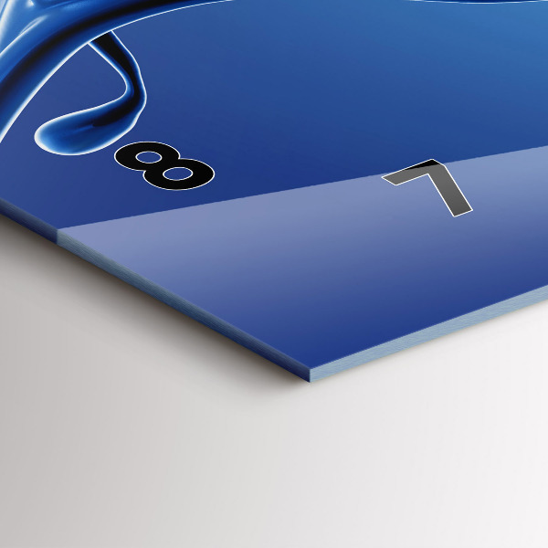 Orologi orizzontali Astrazione liquida