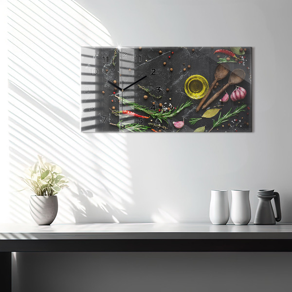 Orologi orizzontali Spezie sul bancone