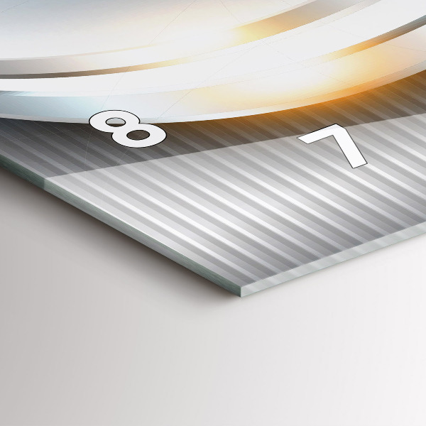 Orologi orizzontali Astrazione metallica