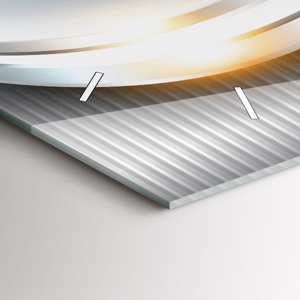 Orologi orizzontali Astrazione metallica