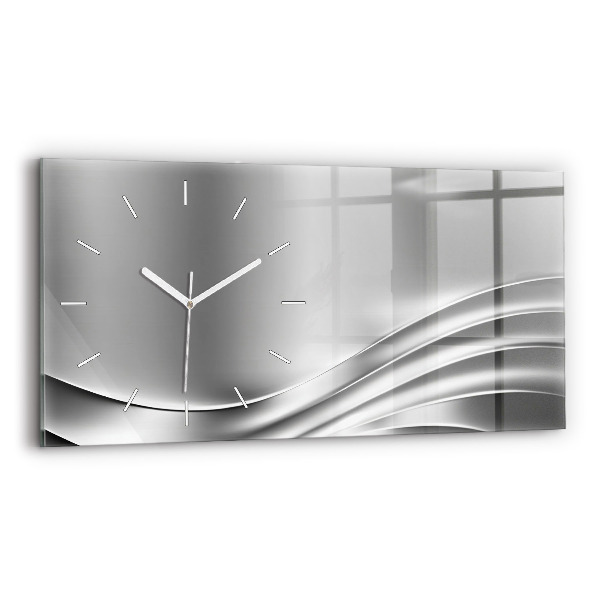 Orologi orizzontali Astrazione d'argento