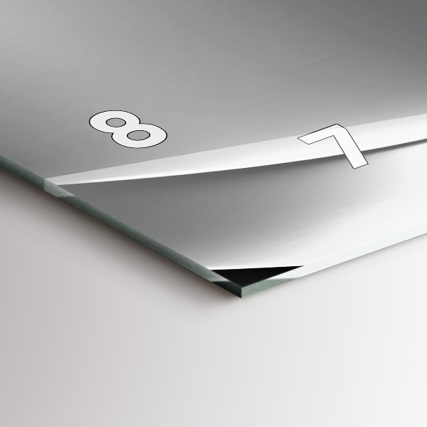 Orologi orizzontali Astrazione d'argento