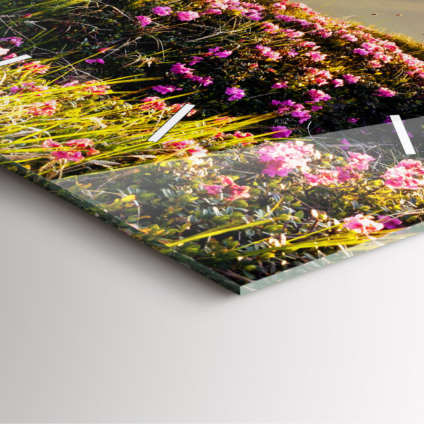 Orologio quadrato Paesaggio montano