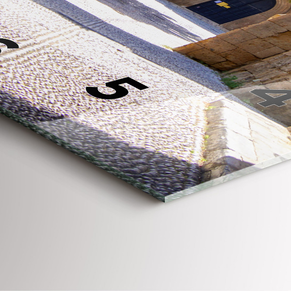 Orologio quadrato Pittoresca strada di Rodi