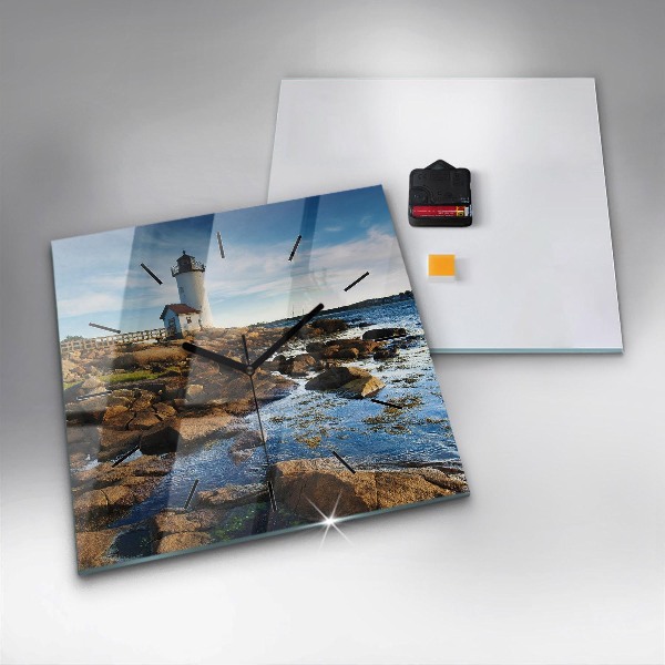 Orologio quadrato Faro di Annisquam