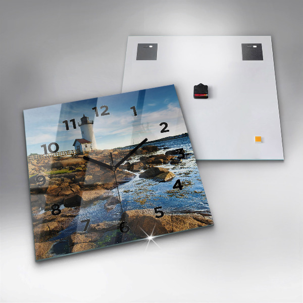 Orologio quadrato Faro di Annisquam