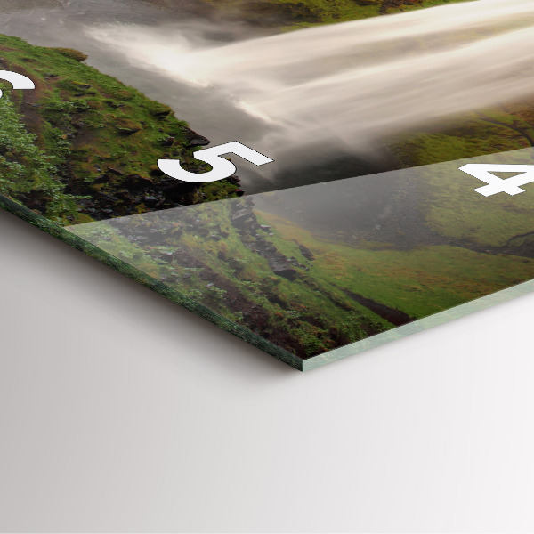 Orologio quadrato Cascata in Islanda