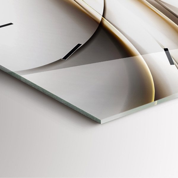 Orologio quadrato Linee astratte