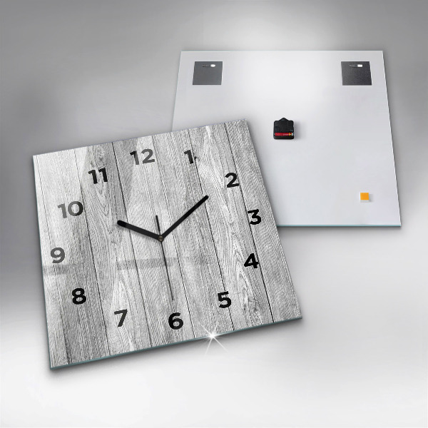 Orologio quadrato Pannelli in legno