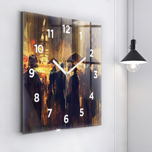 Orologio quadrato Impressionismo nell'arte Piazza del Mercato