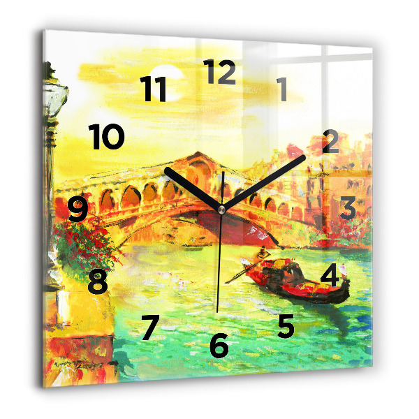 Orologio quadrato Venezia Ponte di Rialto