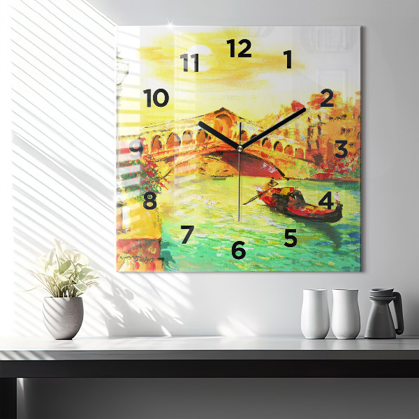 Orologio quadrato Venezia Ponte di Rialto