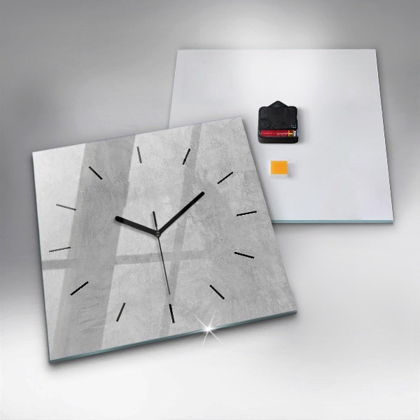 Orologio quadrato Muro di pietra