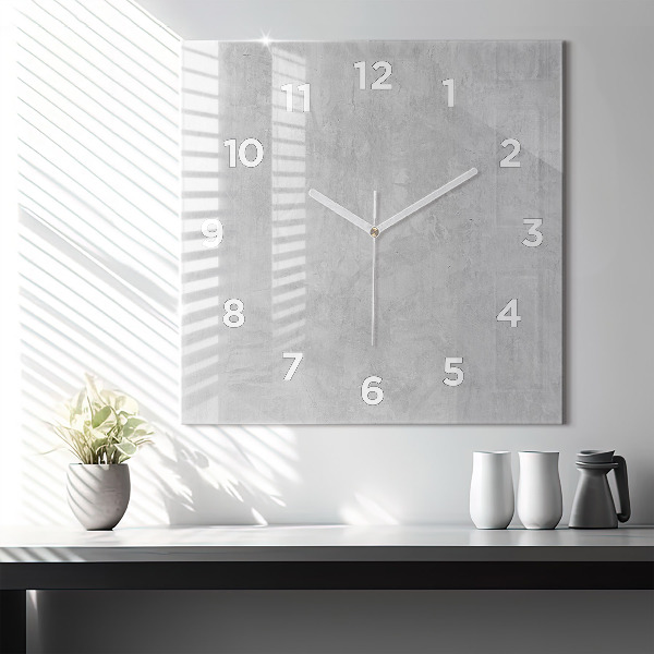Orologio quadrato Muro di pietra