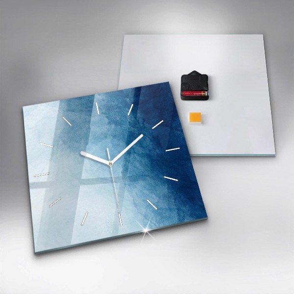 Orologio quadrato in vetro Acqua di prelievo