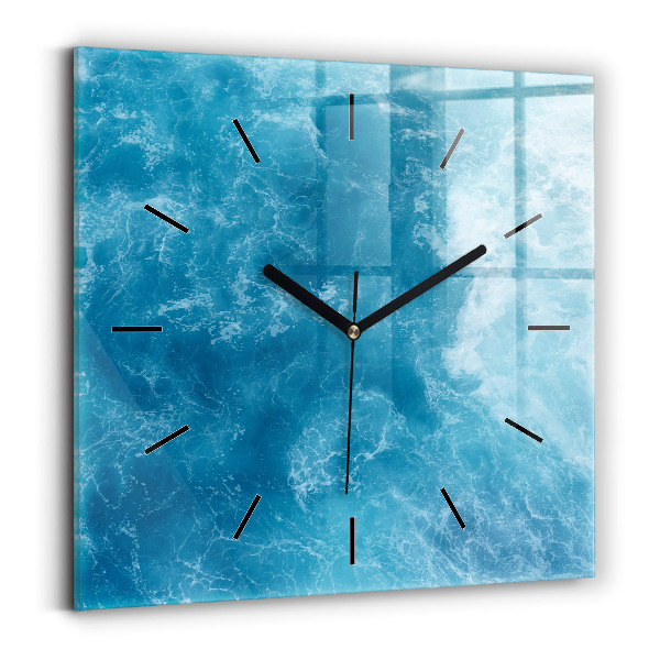 Orologio quadrato Acqua di mare