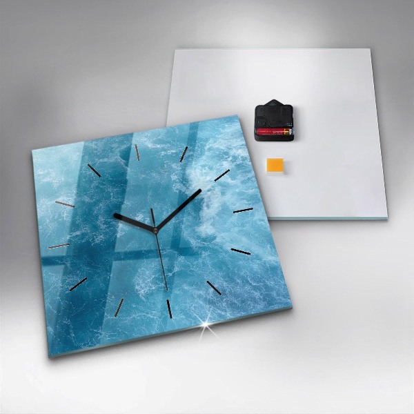 Orologio quadrato Acqua di mare