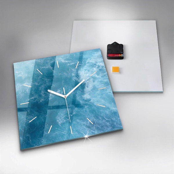Orologio quadrato Acqua di mare