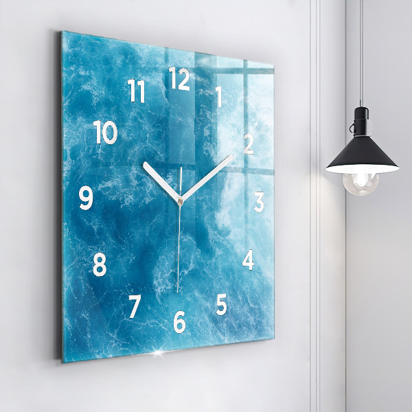 Orologio quadrato Acqua di mare