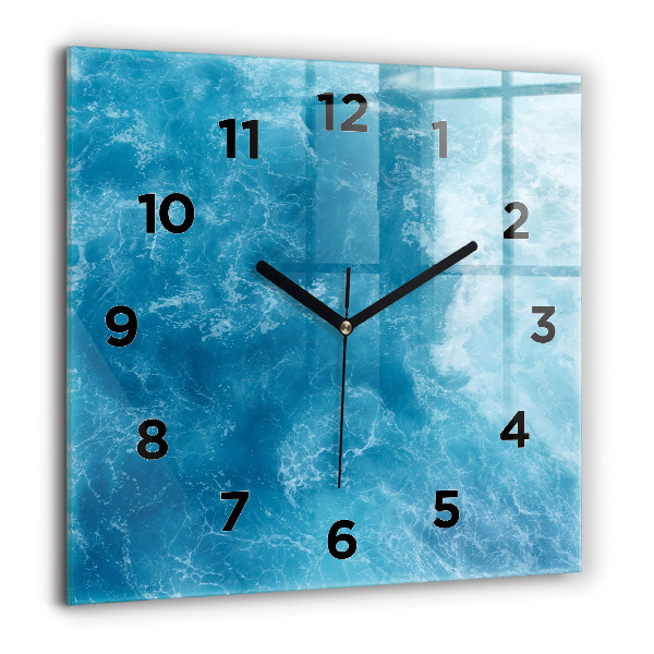 Orologio quadrato Acqua di mare