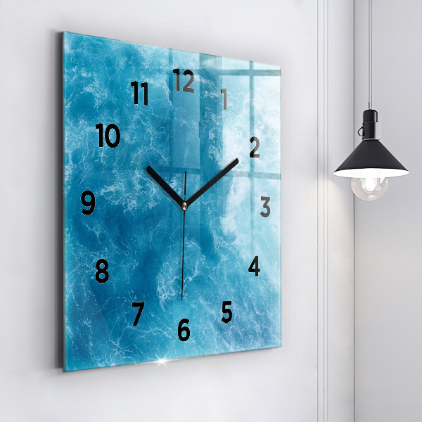 Orologio quadrato Acqua di mare