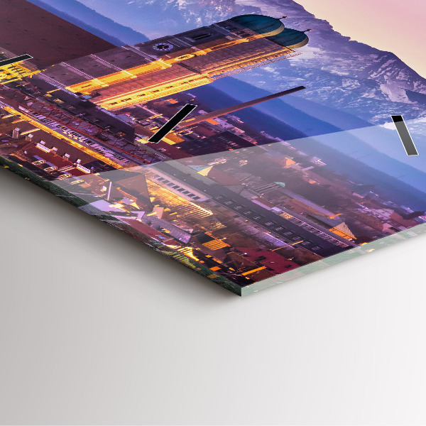 Orologio quadrato Alpi tedesche Monaco di Baviera