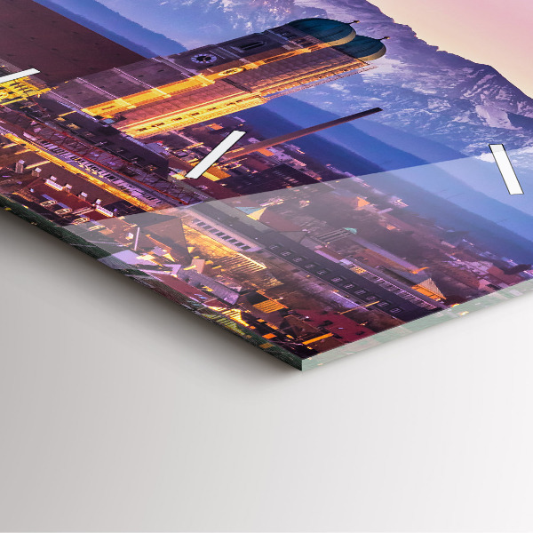 Orologio quadrato Alpi tedesche Monaco di Baviera