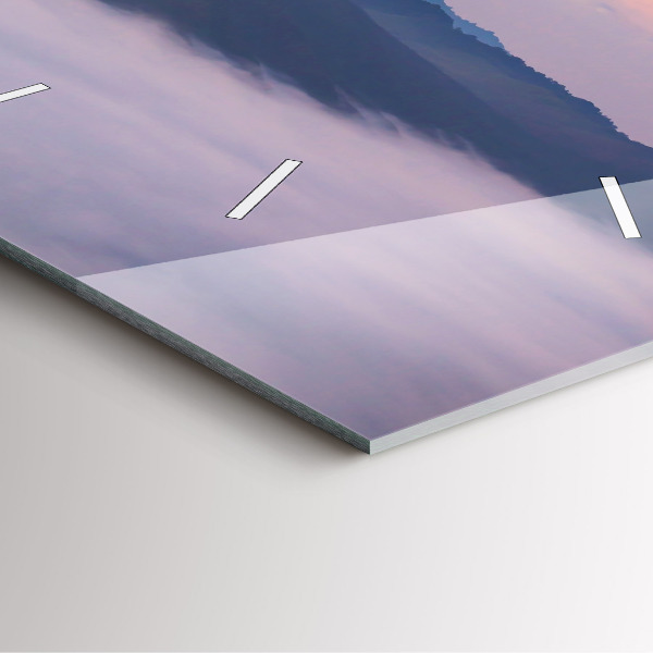 Orologio quadrato Bellissimo paesaggio