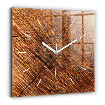 Orologio quadrato Legno decorativo