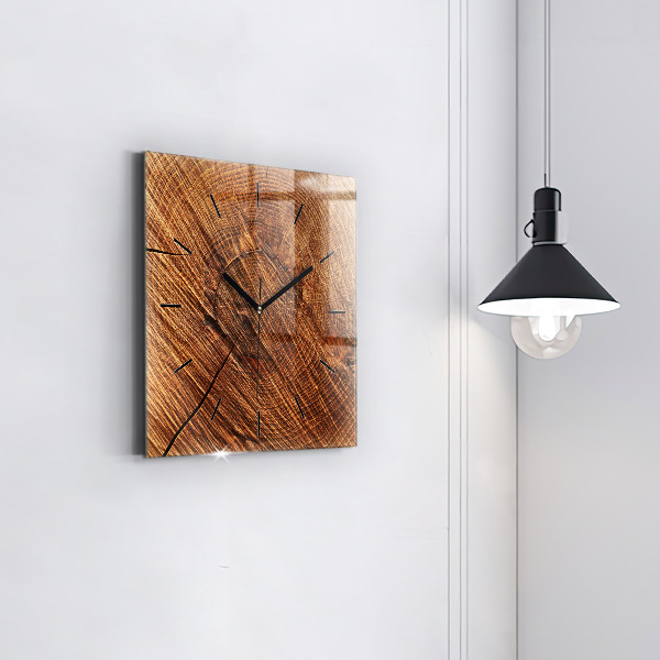 Orologio quadrato Legno decorativo