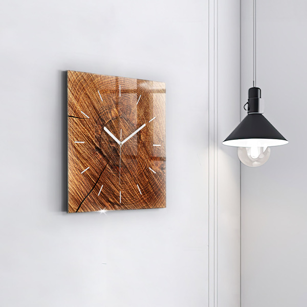 Orologio quadrato Legno decorativo