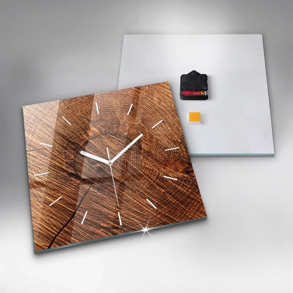 Orologio quadrato Legno decorativo
