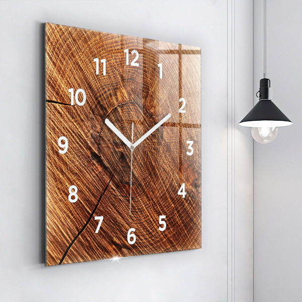 Orologio quadrato Legno decorativo