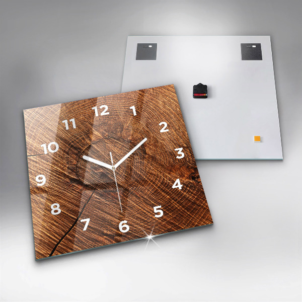 Orologio quadrato Legno decorativo