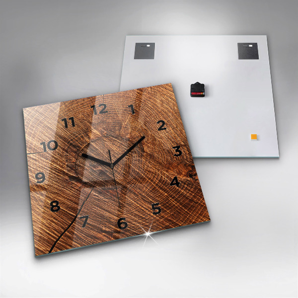 Orologio quadrato Legno decorativo