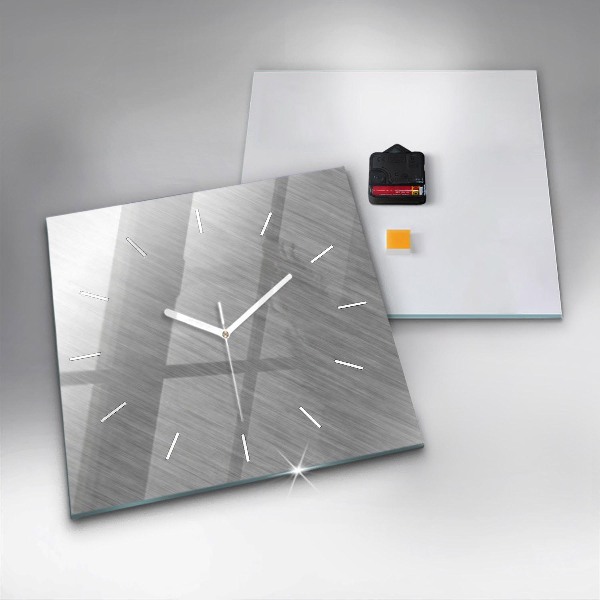Orologio quadrato Parete metallica