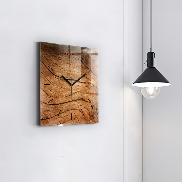 Orologio quadrato Legno vecchio